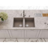 Мойка OMOIKIRI KITAGAWA 83-2-U-GR Artceramic/leningrad grey 4993810