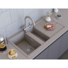Мойка OMOIKIRI KITAGAWA 100-2-GR Artceramic/leningrad grey 4993804