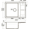 Мойка OMOIKIRI SUMI 65-EV Tetogranit/эверест 4993676