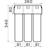 Комплект OMOIKIRI NAGANO-BL-P + PURE DROP LITE 4047.8028P