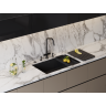 Смеситель OMOIKIRI MIYAKO-GM латунь/вороненая сталь 4994592