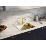 Смеситель OMOIKIRI NAKAGAWA 2 PLUS-RG латунь/Royal green 4994443